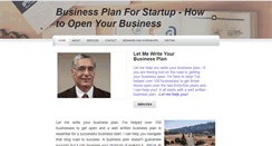 Desktop Screenshot of businessplanforstartup.com